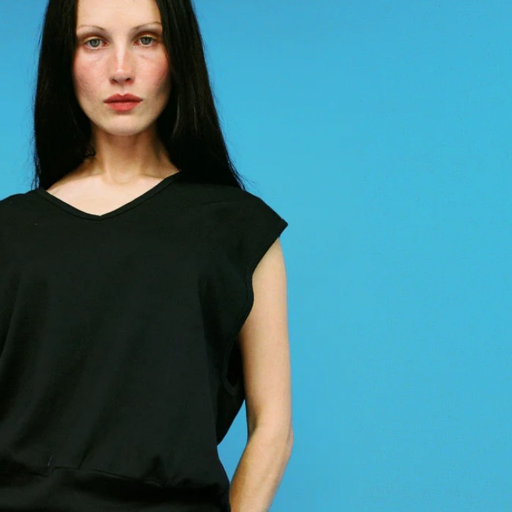 Gil Rodriguez Billie Oversized Vest - Black